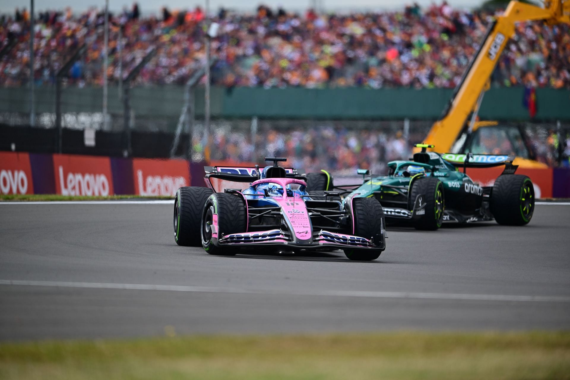 Pierre Gasly of the Alpine F1 Team races during the British GP at Silverstone. Source: Getty